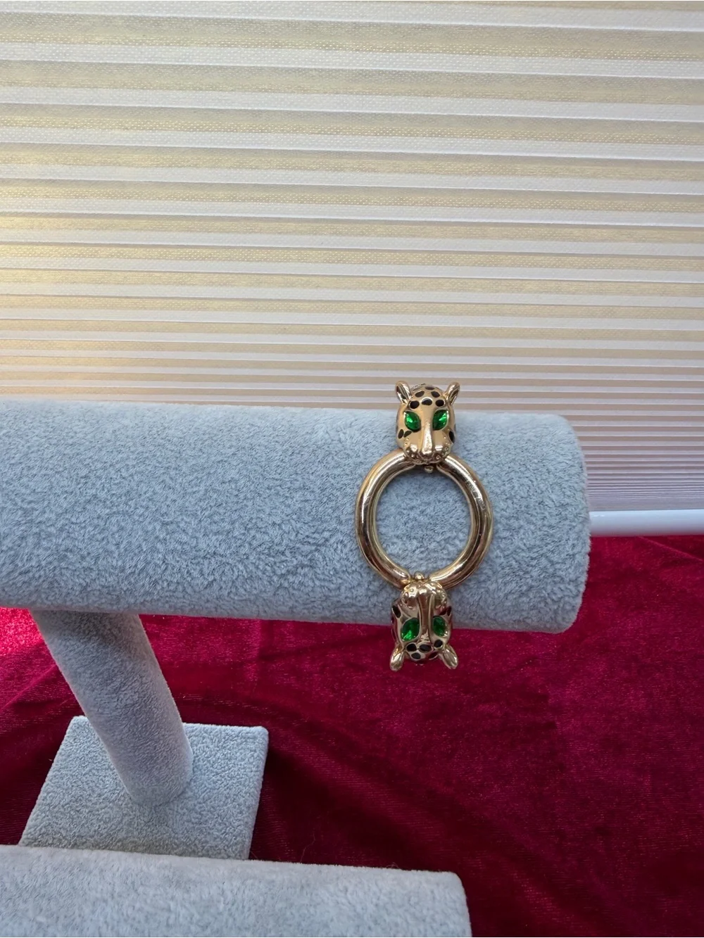 Double Headed Jaguar Head Bracelet